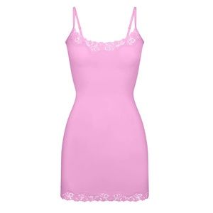 Skims Fits Everybody Lace Slip Dress